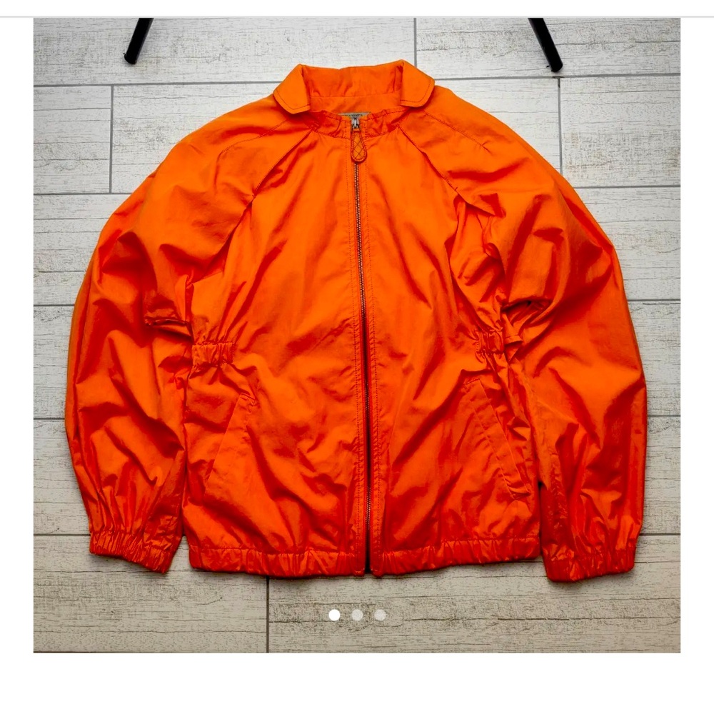 Bottega Veneta Orange Vintage Streetwear Jacket